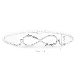Bracelet Prénom Infini