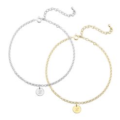 Chaîne de Cheville avec Initiale