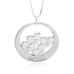 Collier Maman Personnalisé avec Initiales