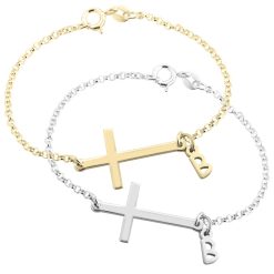 Bracelet Croix Personnalisé