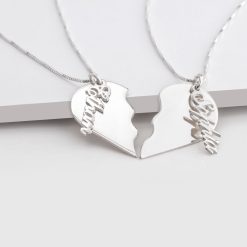 Collier Cœur Séparable