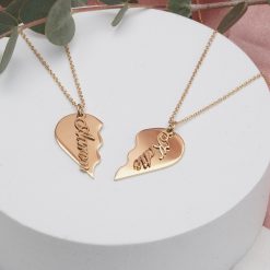 Collier Cœur Séparable