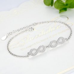 Bracelet à Double Signe Infini