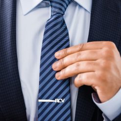 Pince à Cravate Initiales Découpées