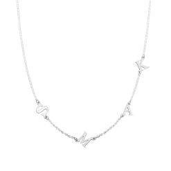 Collier Initiales Multiples