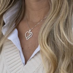 Collier Cœur Deux Prénoms