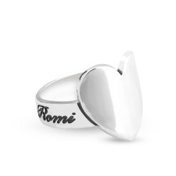 Bague Cœur Personnalisable