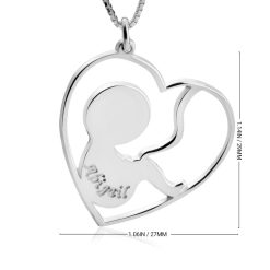 Collier Prénom Bébé pour Maman