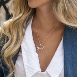 Collier Cœur Personnalisable