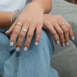 Bague Initiale Empilable