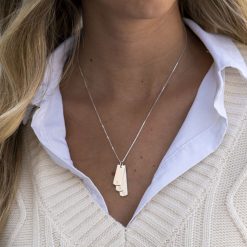 Collier Barrettes Initiales