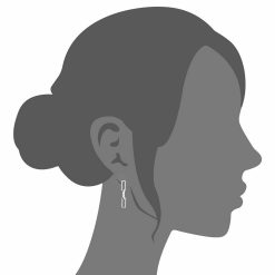 Boucles d'Oreilles Rectangulaires