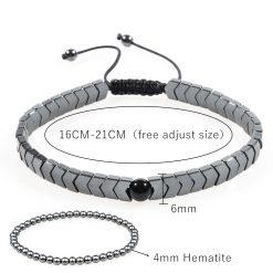 Bracelets en Hematite