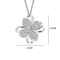 Collier Pendentif Fleur