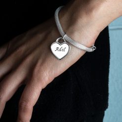 Bracelet Cœur avec Prénom