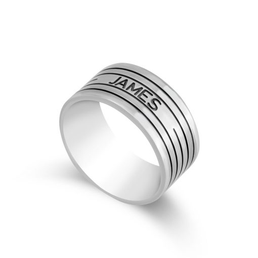 Bague Gravée Homme