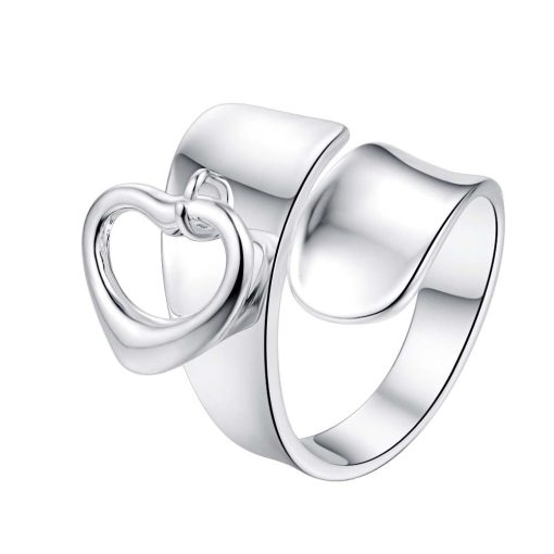 Bague avec Charm Cœur