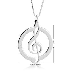 Collier Clé de Sol