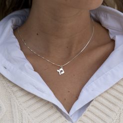 Collier Initiale Hébreu
