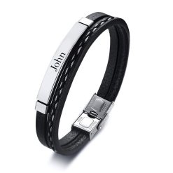 Bracelet Cuir Homme