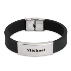 Bracelet Silicone Personnalisé pour Homme