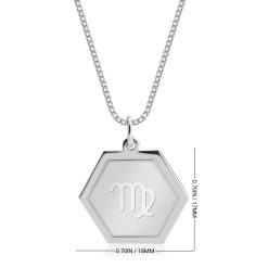 Collier Horoscope Hexagonal