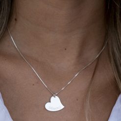 Collier Cœur Maman Fille