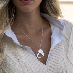 Collier Cœur Maman Fille