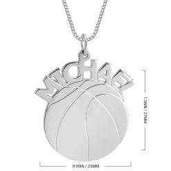 Collier Basketball Personnalisé
