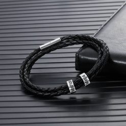 Bracelet en Cuir Personnalisé