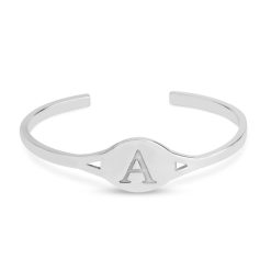 Bracelet Jonc Initiale