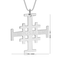 Collier Croix de Jérusalem