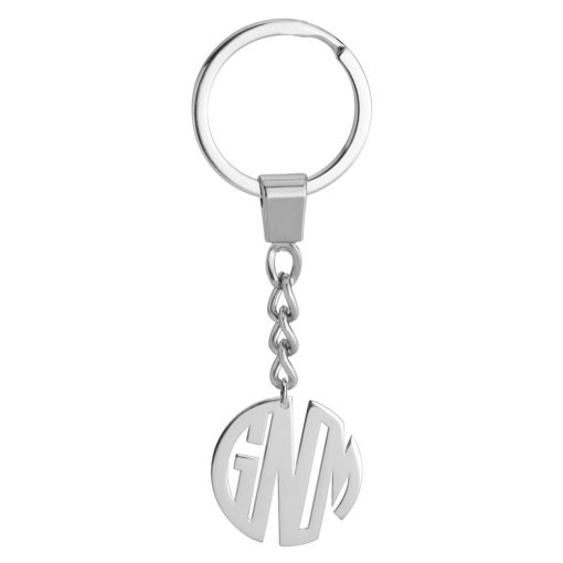 Porte-Clés Monogramme Lettres Capitales