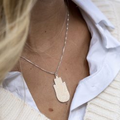 Collier Hamsa avec Prénoms