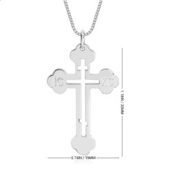 Collier Croix Orthodoxe