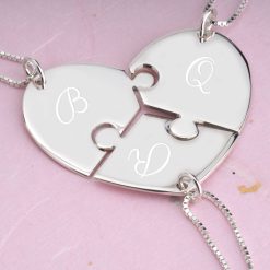 Collier Puzzle pour Amies