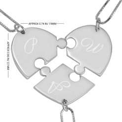 Collier Puzzle pour Amies