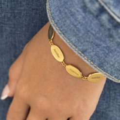 Bracelet Breloques Gravées