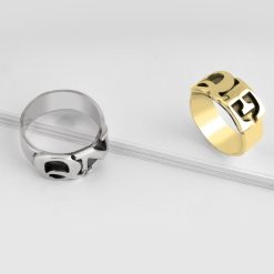 Bague Deux Initiales