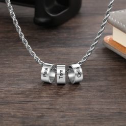 Collier Torsadé Personnalisé