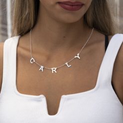 Collier Lettres Espacées