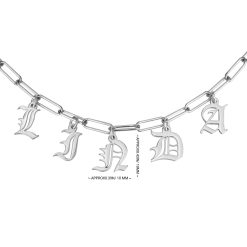 Collier Prénom avec Chaîne Trombone