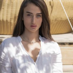 Collier Prénom avec Chaîne Trombone