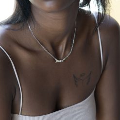 Collier Prénom avec Chaîne Cubaine