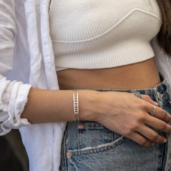 Bracelet Jonc Ouvert Personnalisé
