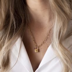 Collier Cadenas avec Chaîne Trombone