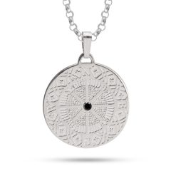 collier boussole pour homme