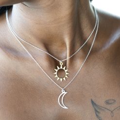 Collier Lune Soleil