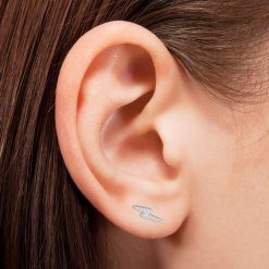 Boucle d'Oreille Éclair