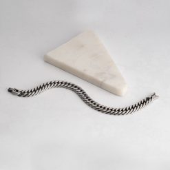 Chaîne Gourmette Homme en Acier